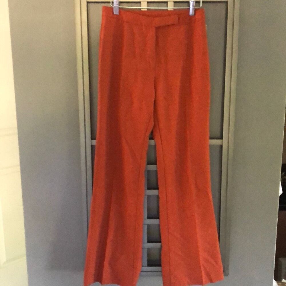 United colors of Benetton vintage rust colored pants slacks size 40 ￼(0-2)